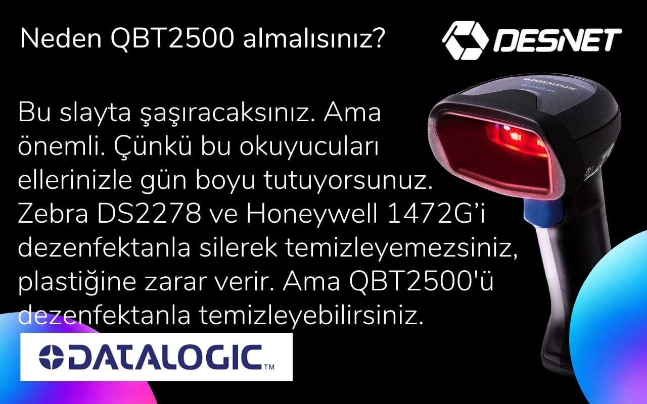 Datalogic QBT2500 Neden Almalısınız? Kıyaslama / Comparison