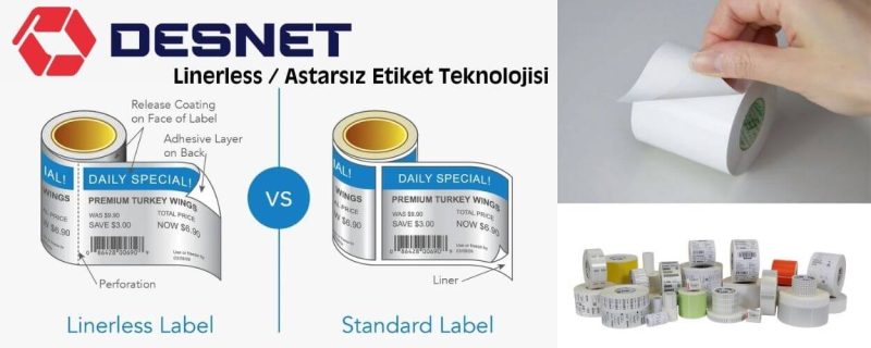 Desnet - Linerless / Astarsız Etiketler